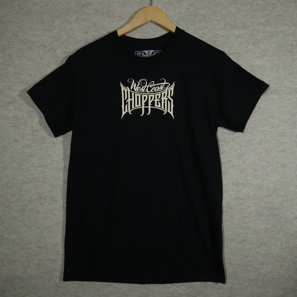 West Coast Choppers Jesse James T Shirt Mens Small Black Graphic Tee Y2K Biker